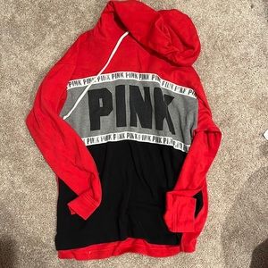 Pink hoodie